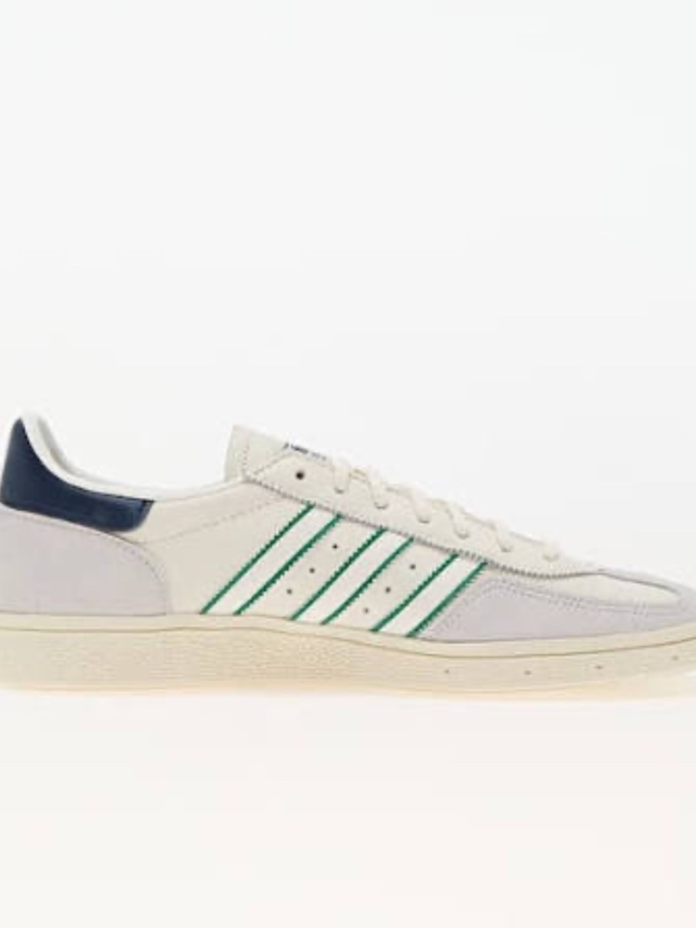 Adidas Gender Inclusive Handball Spezial Sneaker white/green/night indigo Sz 8.5